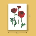 Red Bloom | A4 Wall Poster