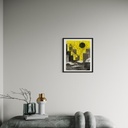 Echoes of the golden hour - A | 65 cm x 45 cm x 0.01 cm | Original Art on Japanese Art Paper