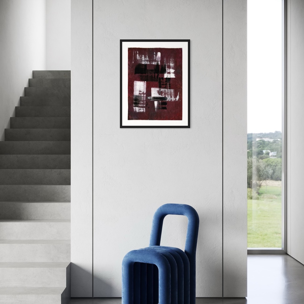 Layers of Hidden Memories” | 60 cm x 45 cm x 0.1 cm | Original Art on Rolled Canvas