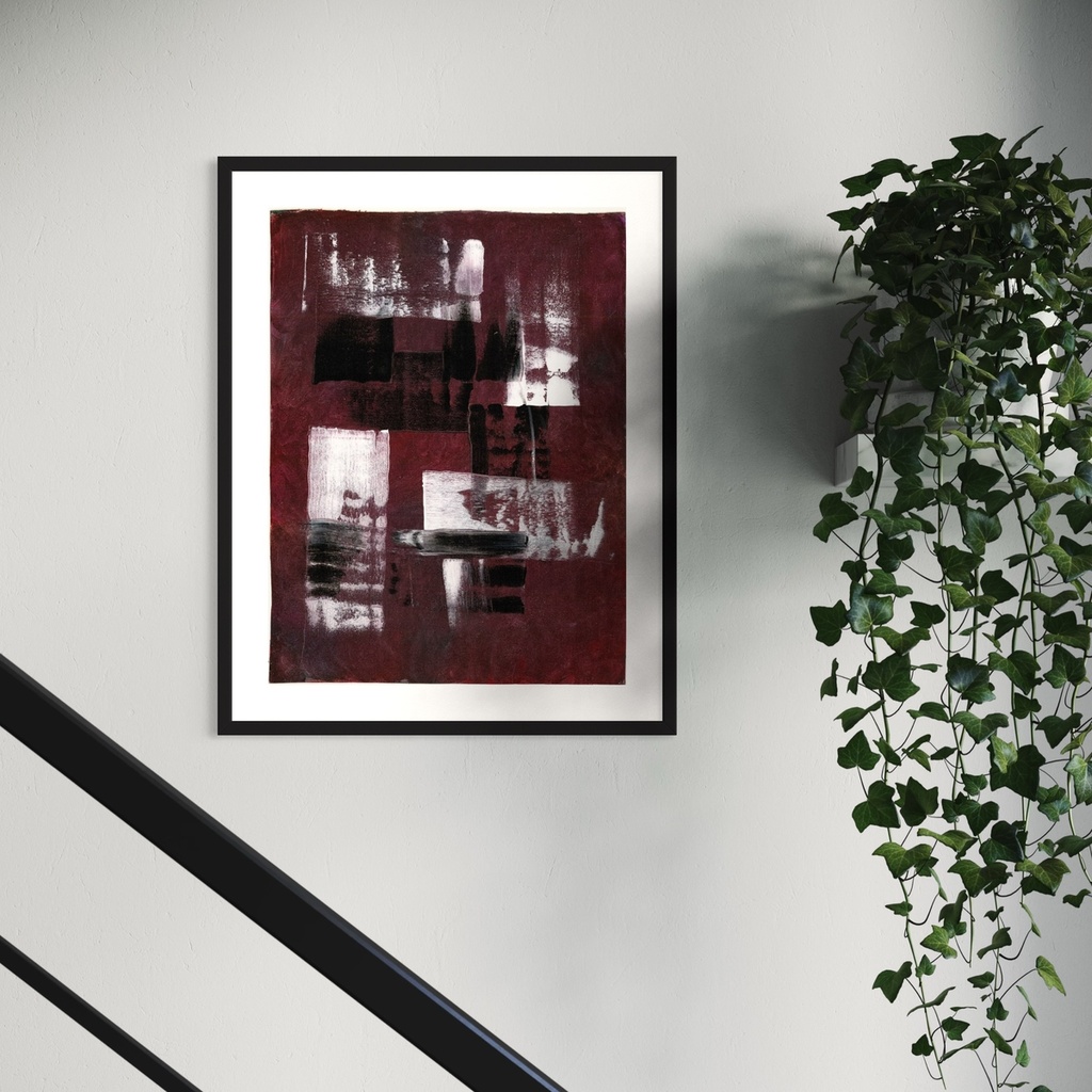 Layers of Hidden Memories” | 60 cm x 45 cm x 0.1 cm | Original Art on Rolled Canvas