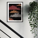 Echoes in the Mercury Mist | 60 cm x 45 cm x 0.1 cm | Original Art on Rolled Canvas