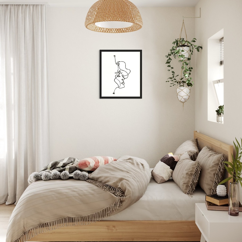 Entwined in Love’s Motion | 70 cm x 60 cm x 0.1 cm | Original Art on Rolled Canvas