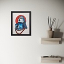 Adiyogi - Eternal Stillness, Infinite Wisdom | 31 cm x 25 cm x 2 cm | Original Art on Watercolor Paper