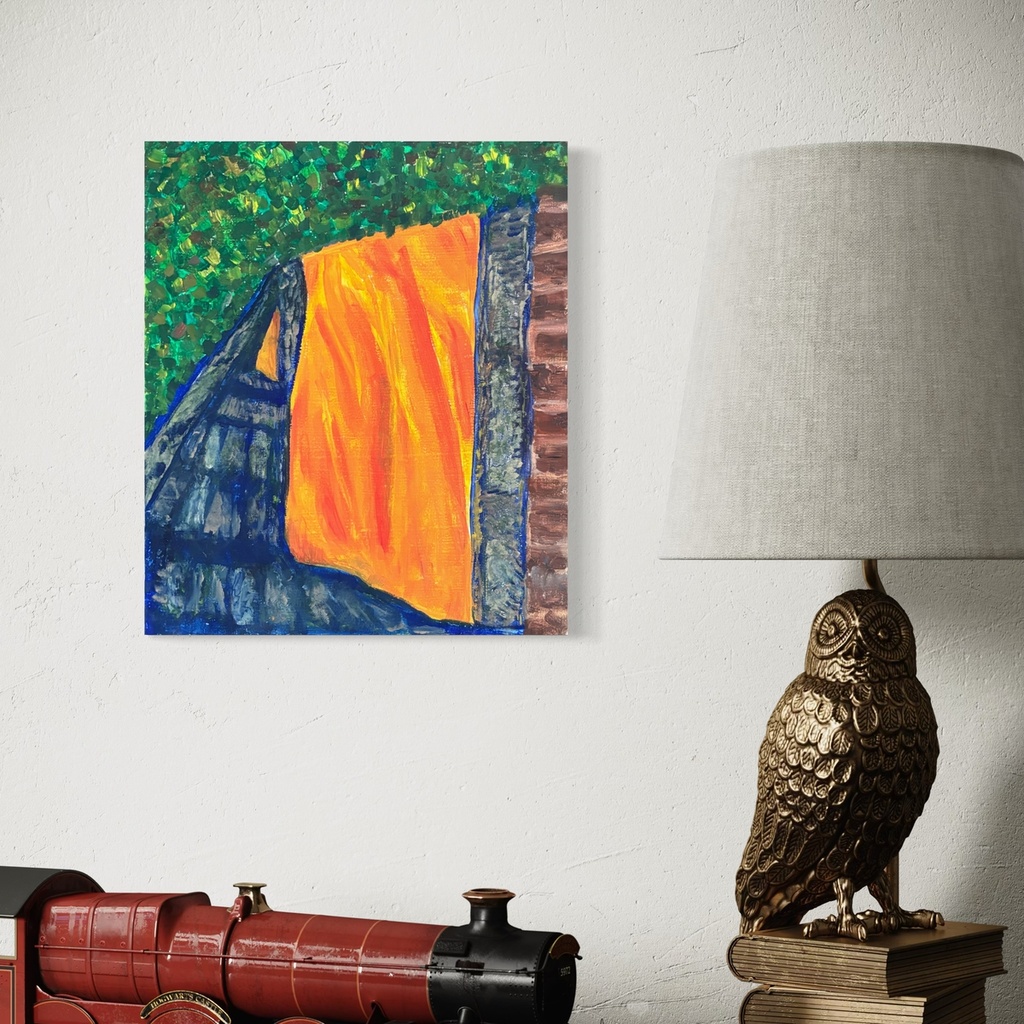 The Essence of Tradition | 30 cm x 35 cm x 0.5 cm | Original Art on MDF Board