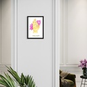 Yoga Mudra - Gyan Mudra | 30 cm x 21 cm x 0.1 cm | A4 Wallposter on HQ Art Paper