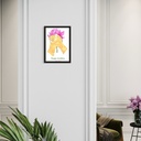 Yoga Mudra - Linga Mudra | 30 cm x 21 cm x 0.1 cm | A4 Wallposter on HQ Art Paper