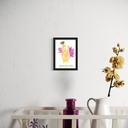 Yoga Mudra - Surya Ravi Mudra | 14.8 cm x 10.5 cm x 0.1 cm | A6 Print on HQ Art Paper