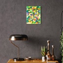 Colors Flow as Noon Glows - B | 29.7 cm x 21 cm x 2 cm | Original Art on Stretched Canvas