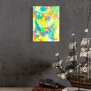 Where Color Sings in Harmony - I | 24 cm x 18 cm x 2 cm | Original Art on Stretched Canvas