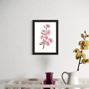 Peppy Petals - Prunus-Serrulata - A5 Size TablePoster | 21 cm x 14.8 cm x 0.1 cm | Print on High Quality 300GSM Paper