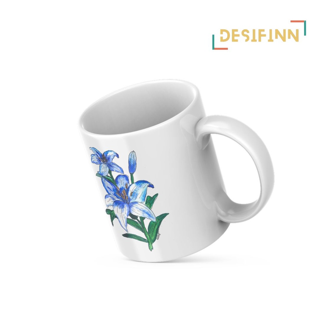 Lilium | Floral Printed Mug