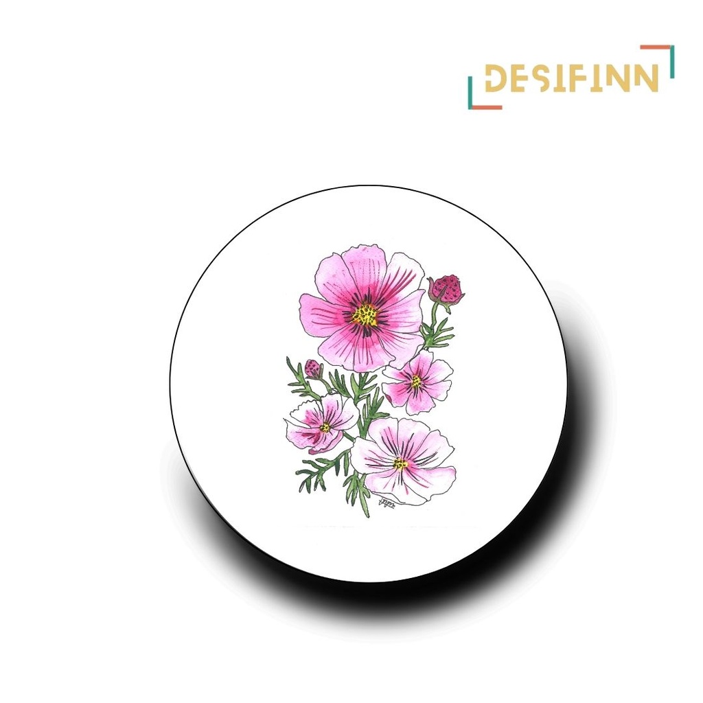 Cosmic Charm | Floral Coaster