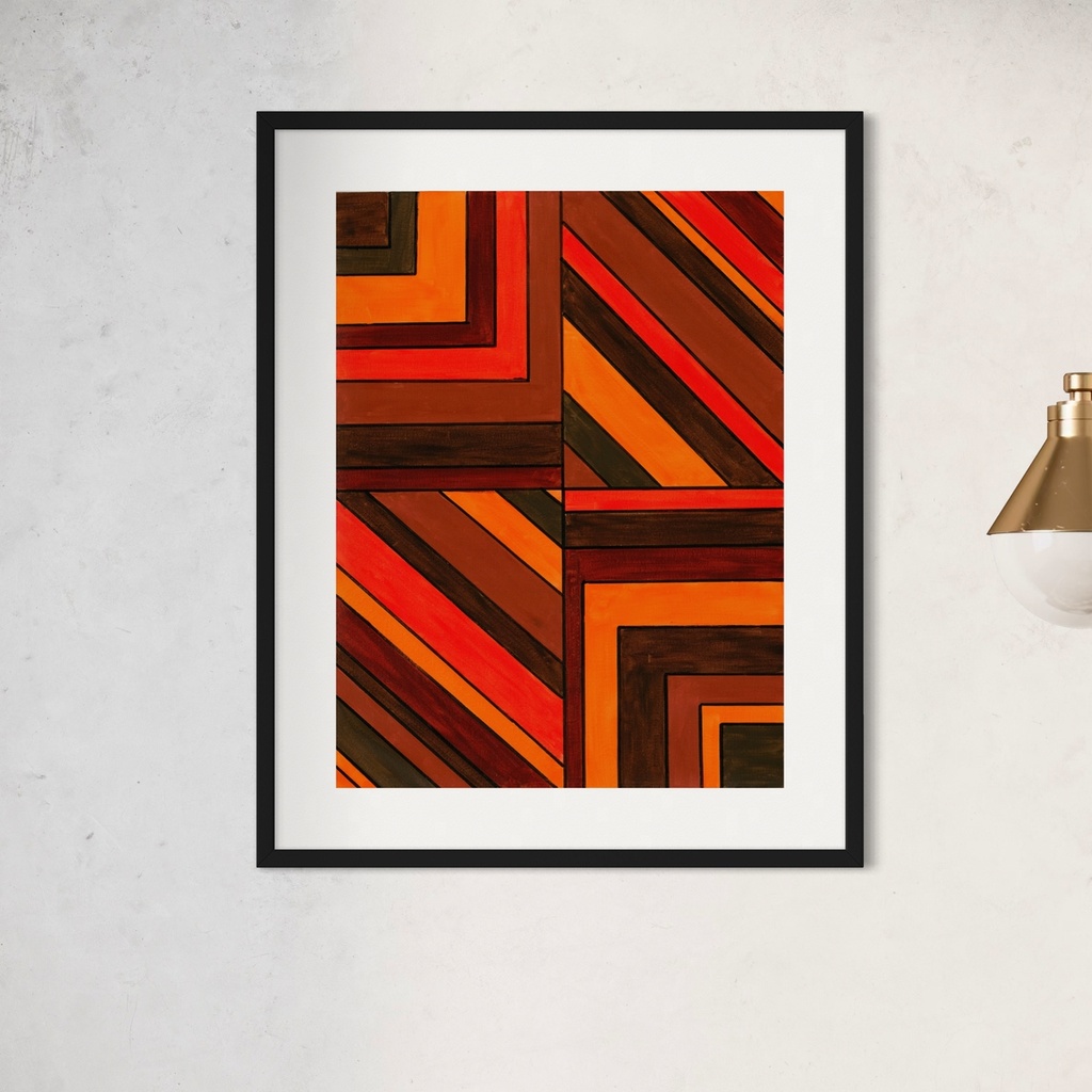 Amber Ascent: Rising Through Golden Light | 60 cm x 45 cm x 0.1 cm | Original Art on Rolled Canvas