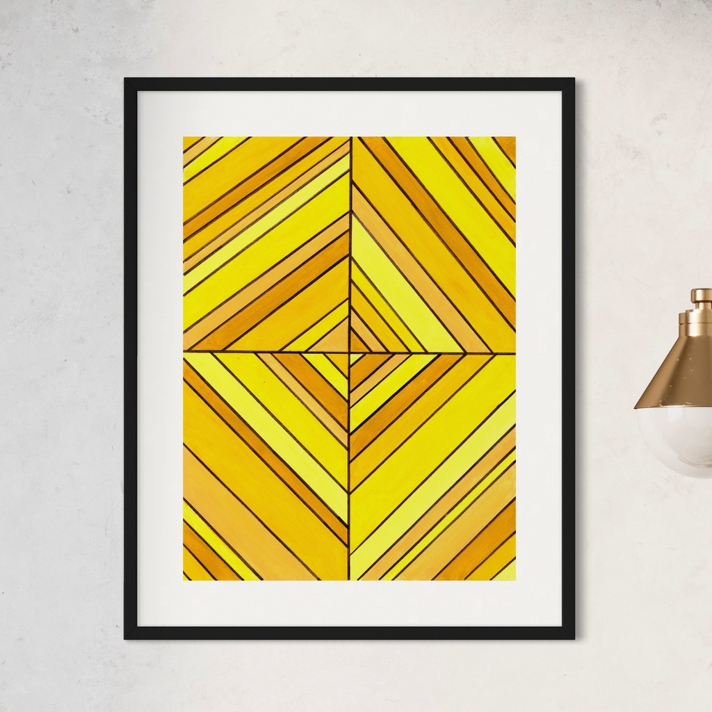 Golden illusions to Stillness | 60 cm x 45 cm x 0.1 cm | Original Art on Rolled Canvas
