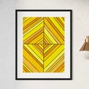 Golden illusions to Stillness | 60 cm x 45 cm x 0.1 cm | Original Art on Rolled Canvas