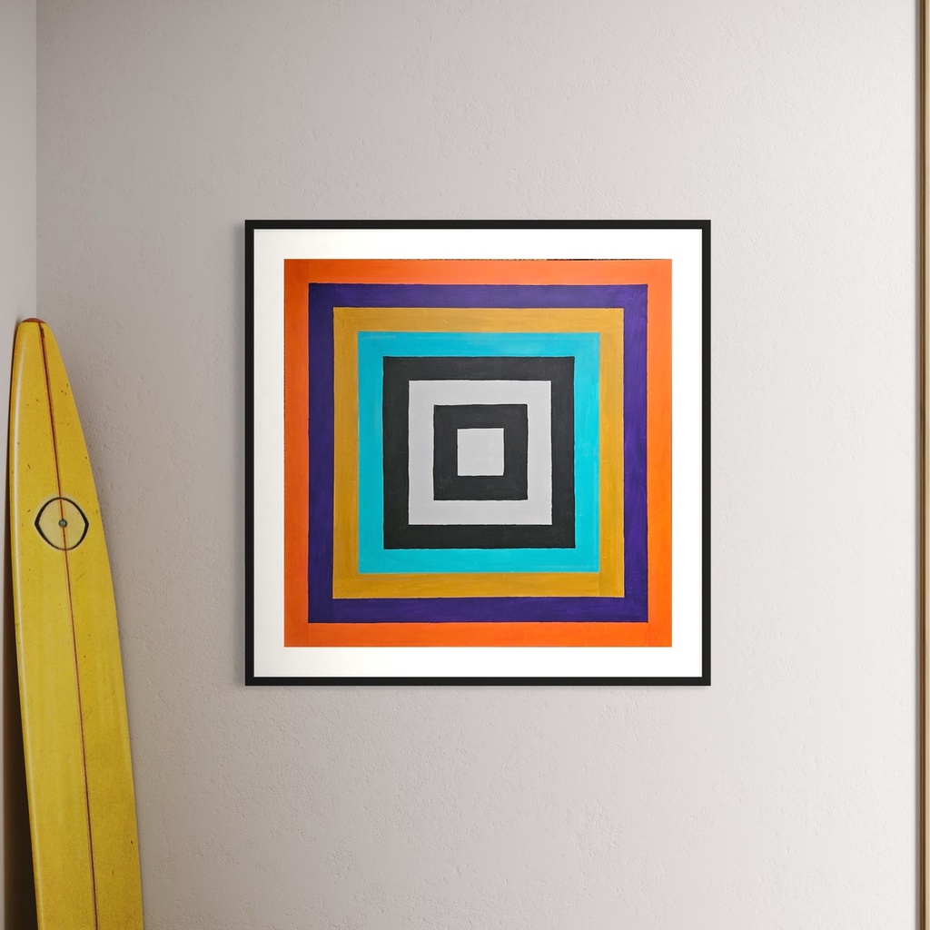 Balance is not symmetry but harmony. | 80 cm x 80 cm x 2 cm | Original Art on Stretched Canvas