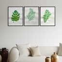 Nature’s Trio in Gentle Hues | 84 cm x 60 cm x 0.1 cm | A set of 3 Original Arts on 300 Gsm Card