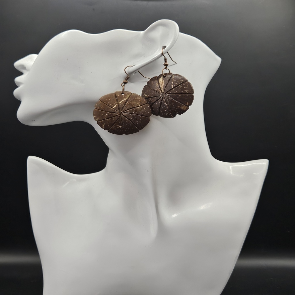 Handmade Coconut Shell Earrings | Women's Earring