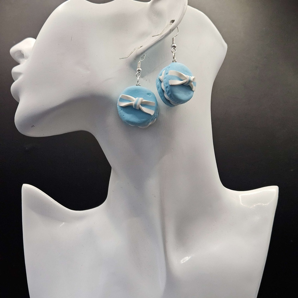 SkyMacaron | Polymerclay | Handmade | Women's Earrings