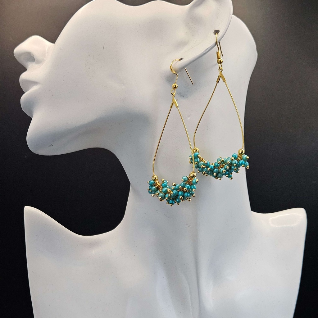 Fiery Petals | Premium Earrings