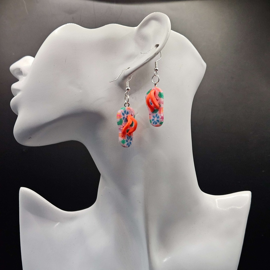 Azure Stride | Polymerclay | Handmade | Women's Earrings