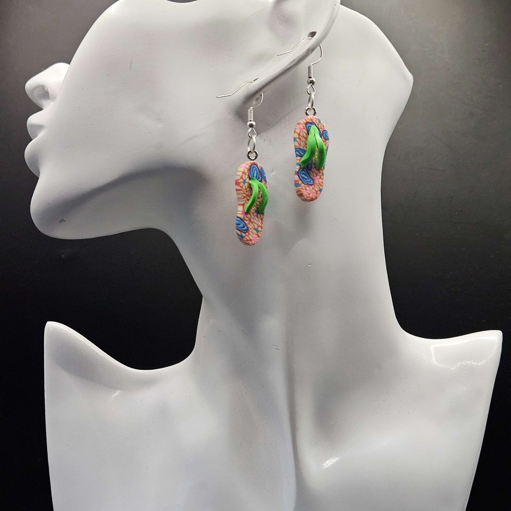 Wave Walker | Polymerclay | Handmade | Women's Earrings