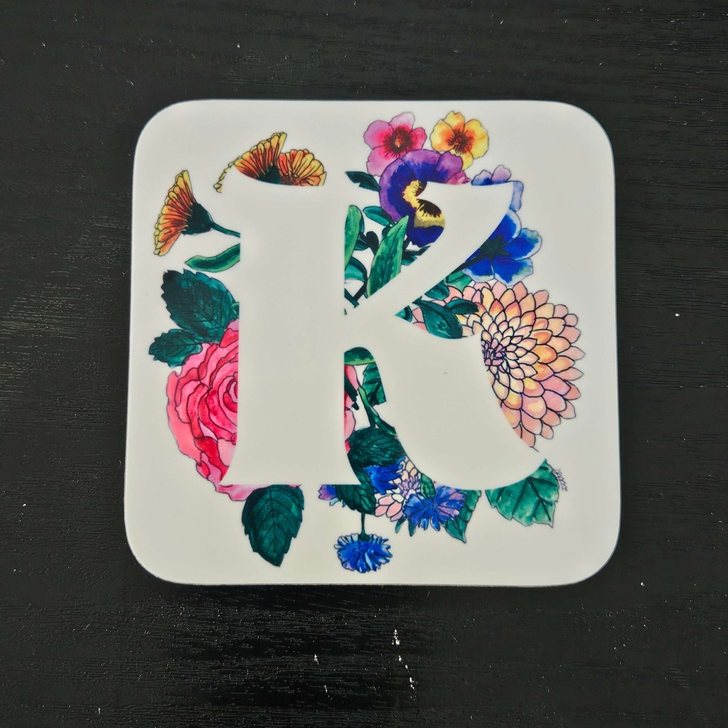 Bloom K | Square Coaster