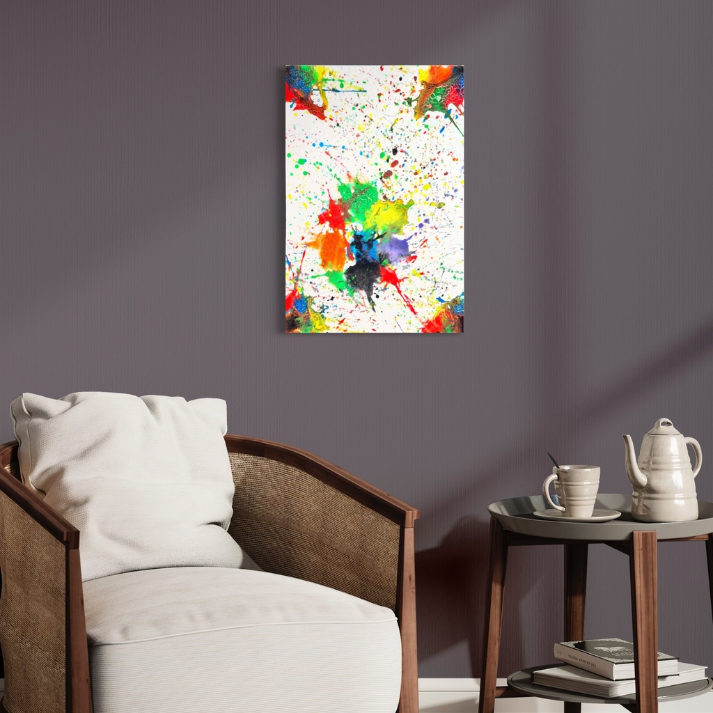 Splashes of Life Unbound | 60 cm x 40 cm x 0.5 cm | Original Art on Hard Canvas