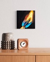 Ignition: The Power of Momentum | 20 cm x 20 cm x 2 cm | Original Art on Stretched Canvas