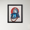 Adiyogi - Eternal Stillness, Infinite Wisdom | 31 cm x 25 cm x 2 cm | Original Art on Watercolor Paper