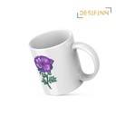 Anemona-Coronaria | Floral Printed Mug