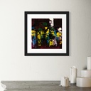 Shadows Illuminated by Color | 20 cm x 20 cm x 0.1 cm | Original Art on Rolled Canvas