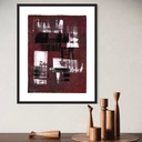 Layers of Hidden Memories” | 60 cm x 45 cm x 0.1 cm | Original Art on Rolled Canvas