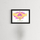 Yoga Mudra - Yoni Mudra | 14.8 cm x 10.5 cm x 0.1 cm | A6 Print on HQ Art Paper