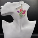 Handmade Sea Shell Earrings |  Tulips | Women's Earrings
