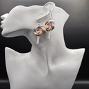 Rainbow Swirl | Handmade Polymer Clay Earrings |  Women's Earrings