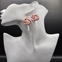 Sunset Swirl | Handmade Polymer Clay Earrings |  Women's Earrings