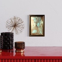 Tranquility in Gentle Strokes | 10 cm x 10 cm x 1 cm | Original Art on 300 Gsm Card